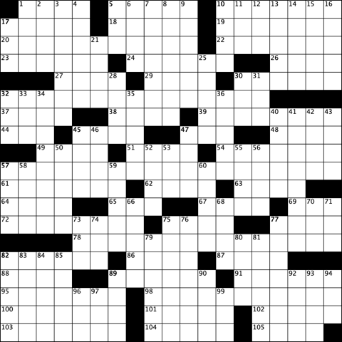 July 18 Puzzle Grid