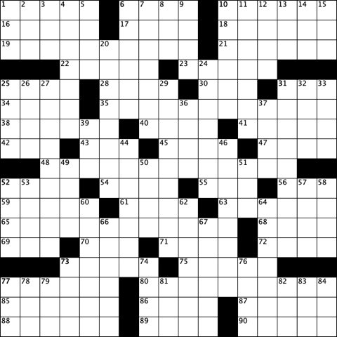 August 22 Puzzle Grid