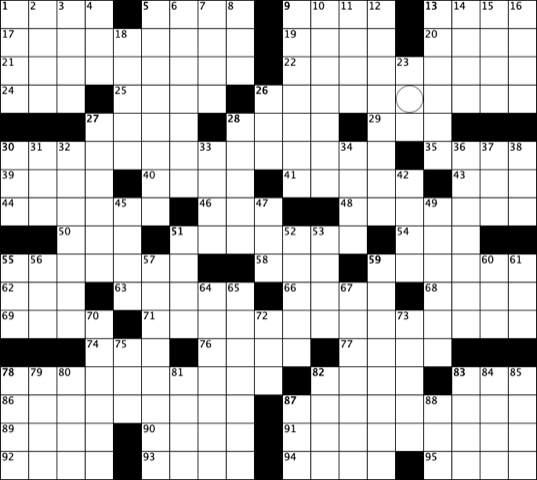 Sept.19,2021 Puzzle Grid