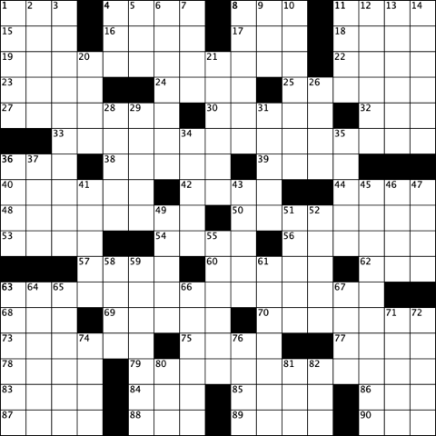 Sept. 26, 2021 Puzzle Grid