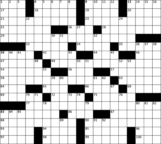 Sept. 12, 2021 Puzzle Grid