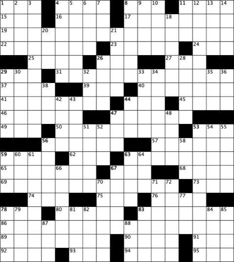 October 3, 2021 Puzzle Grid